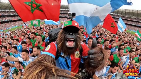 "Bigfoot Predicts the Morocco vs Argentina Final! 🦶⚽ | U20 World Cup Vlog"