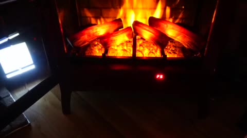 Review of Duraflame Freestanding Electric Fireplace Stove Heater with 3D Flame Effect