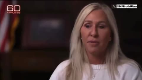 MTG on 60 minutes - America First not MAGA