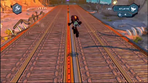 Playing Ratchet & Clank: Into the Nexus on PS 3