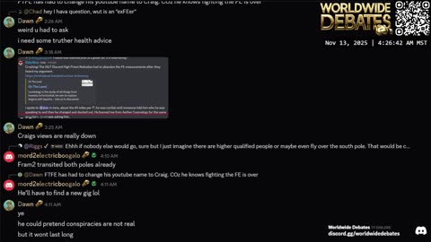 0164 WIDESTREAM - Worldwide Debates - YouTube/Twitch/Rumble