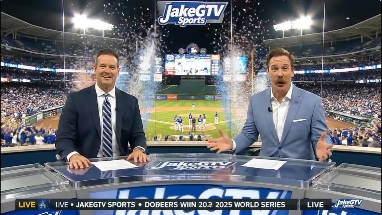 The WORLD SERIES to distract you from the genocide.