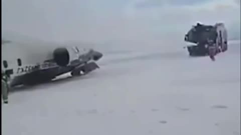 Another video circulating from the plane crash at the Toronto Pearson