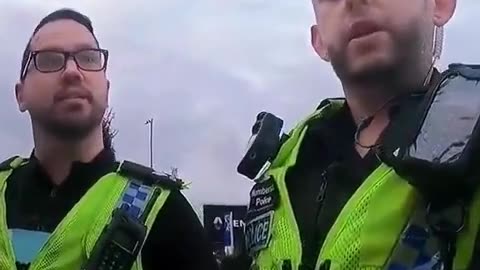 The UK has fallen. A man has been arrested in the jewK for calling a ZOG bot a 'muppet'