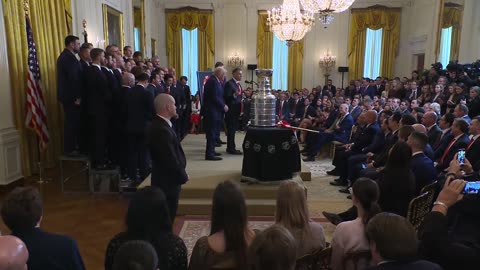 President Trump Hosts the 2024 Stanley Cup Champions the Florida Panthers