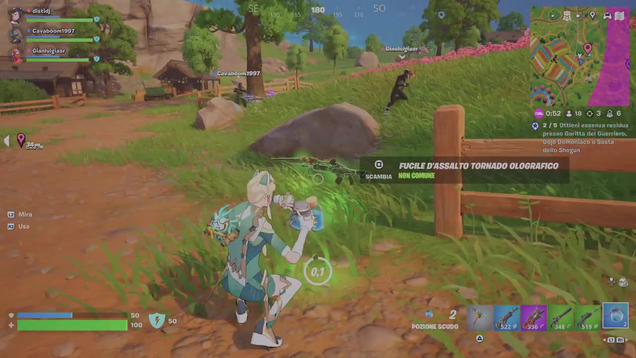 Fortnite: Battle Royale Trios Gameplay 4K 60FPS HDR (No Commentary)