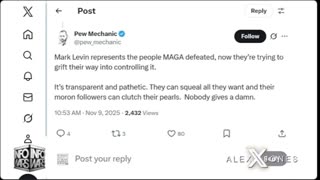 The Alex Jones Show SUNDAY LIVE SHOW STREAM 11/9/25