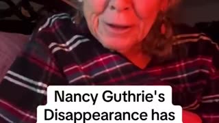 Holy GOD! This makes sense... Regarding Nancy Guthrie!