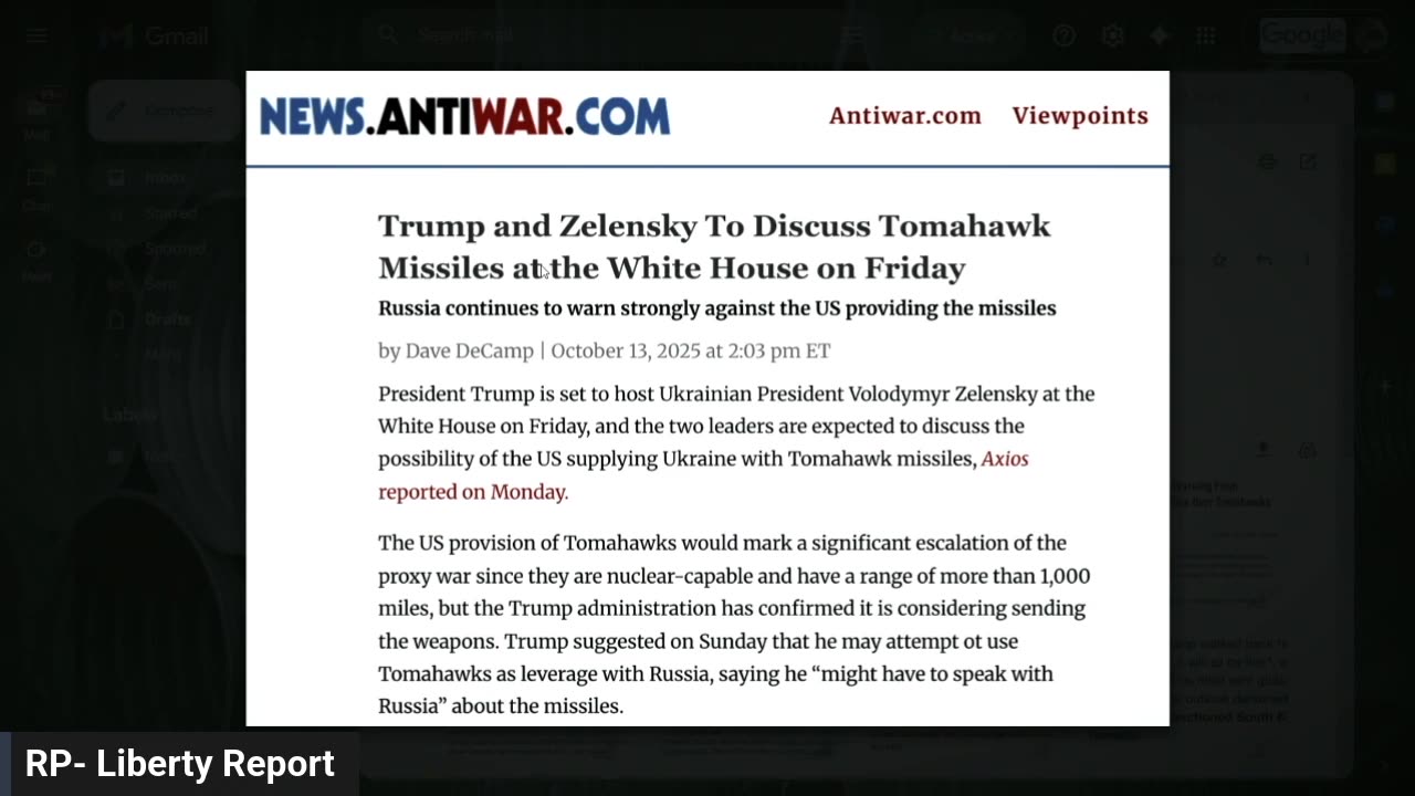 From Getting Out of Ukraine on "Day 1" -- To Sending (Nuclear-Capable) Tomahawk Missiles to Ukraine?