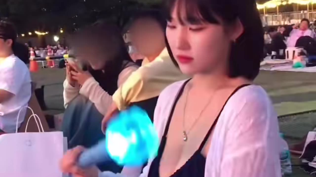 a Korean girl