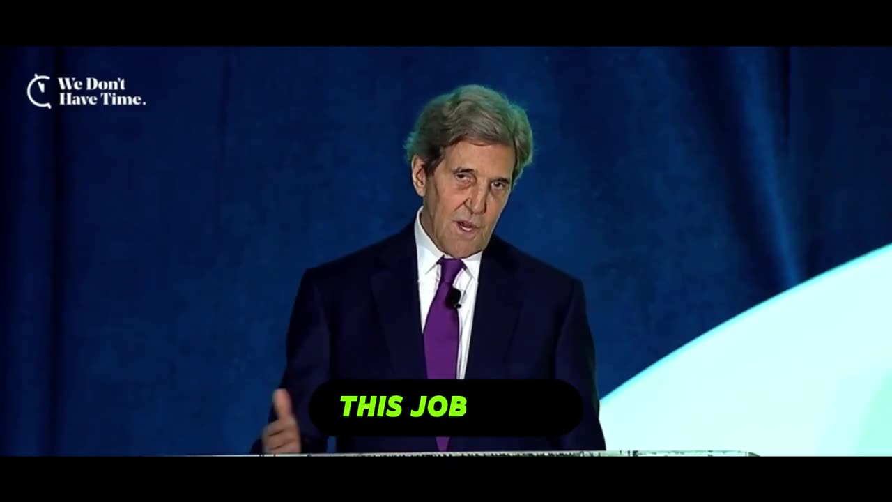 John Kerry - A Globalist Grift Clown Out To Starve You