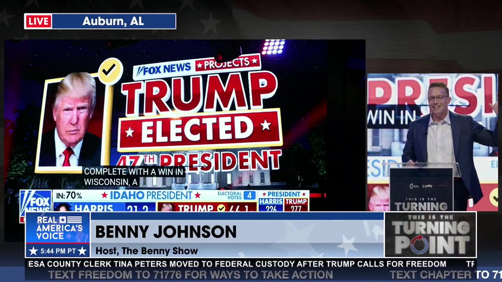 “FIGHT FIGHT FIGHT”