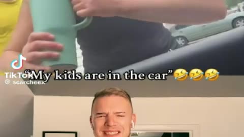 my kids are in the car