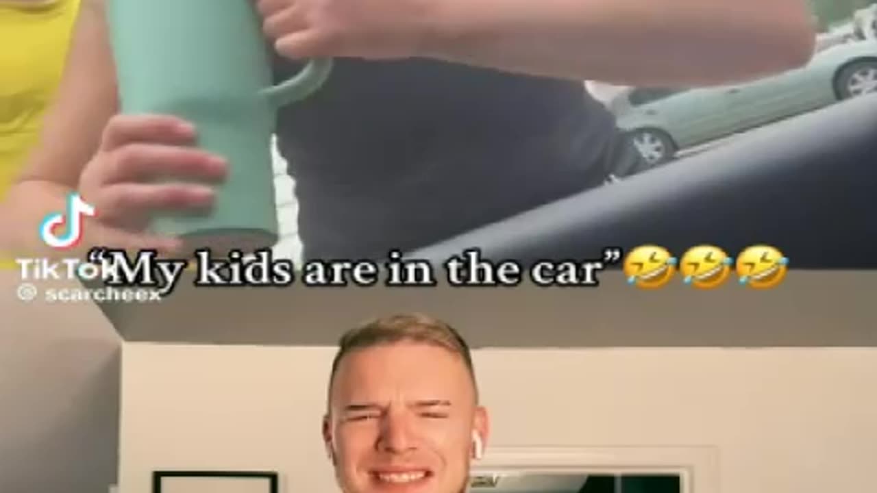 my kids are in the car