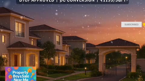 FROM INVESTMENT TO LIFESTYLEBUILD YOUR DREAM VILLA! | निवेश से जीवनशैली तकअपना सपनों का विला बनाएं!