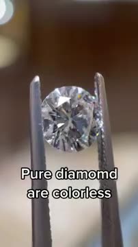 Color Diamonds are rare…Why? 🤫🤨