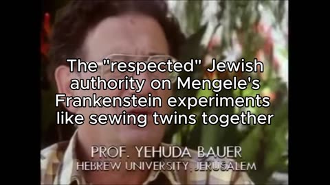 Vera Alexander - Dr. Mengele Twin Sewing Hoax