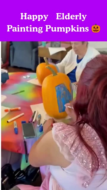 Painting Pumpkins