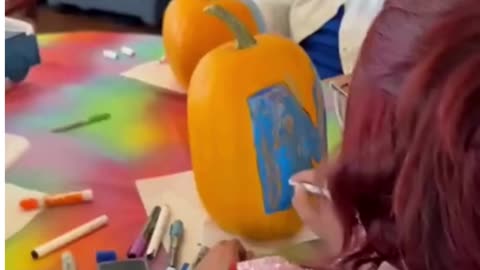 Painting Pumpkins