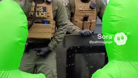 DHS sings to inflatable frogs at portland ice facility