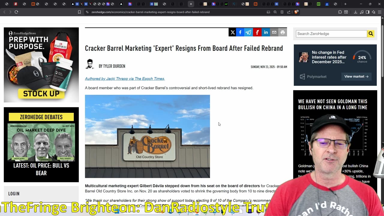 Arrests Likely Incoming | On The Fringe ..........