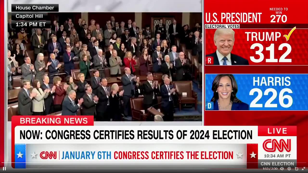 BREAKING: Kamala Harris vừa chính thức CHỨNG NHẬN Trump là Tổng thống đắc cử của Hoa Kỳ!