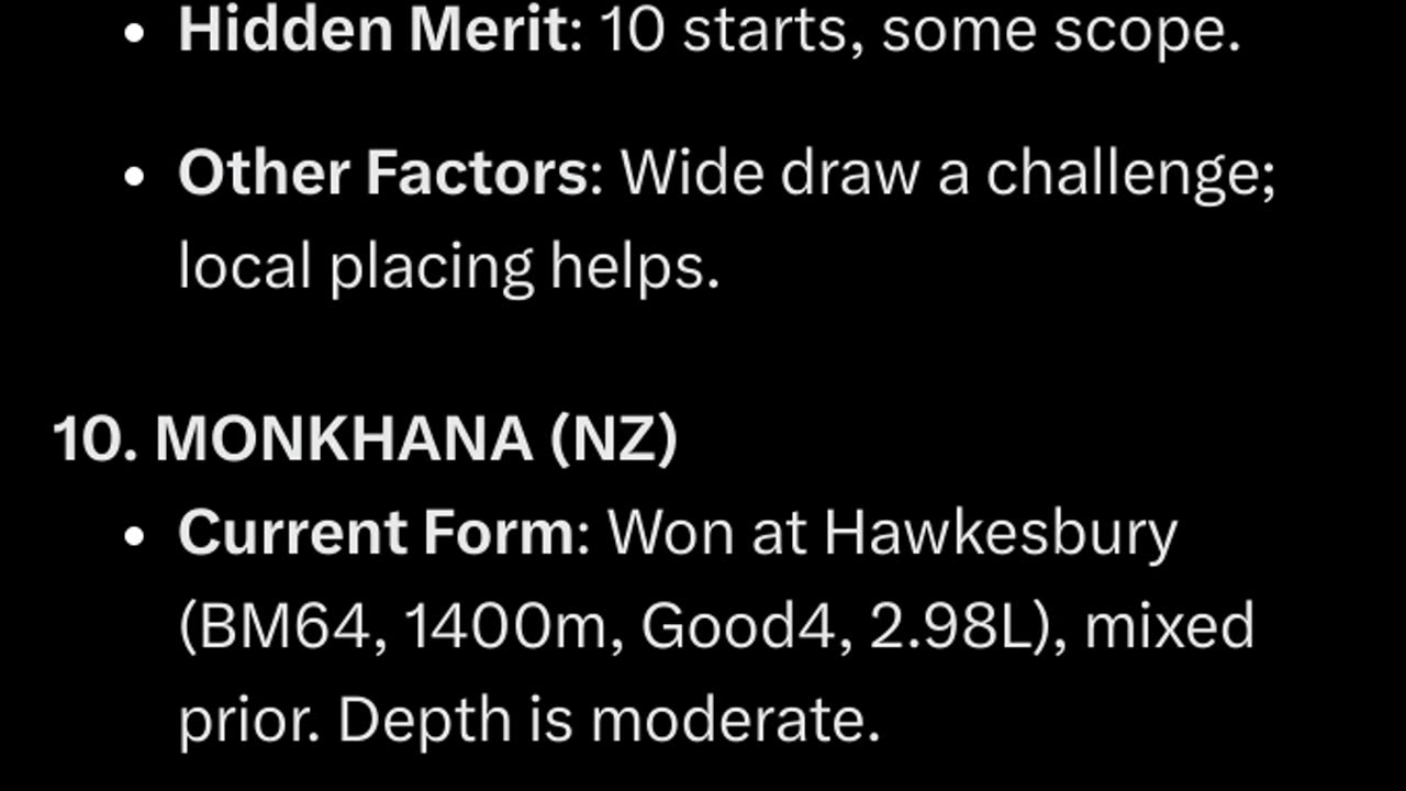 Warwick Farm Race 8 Preview | Full In-Depth Analysis & Betting Insights
