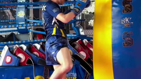 Muay Thai kicks in Slo-mo