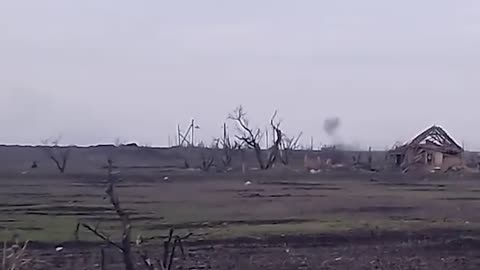 Russian Soldier Films An Assault on Ukrainian Lines from a Distance