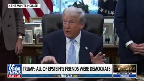A 'DEM PROBLEM'_ Trump tries to turn tables in Epstein saga
