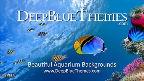 DeepBlueThemes.com Aquarium Backgrounds