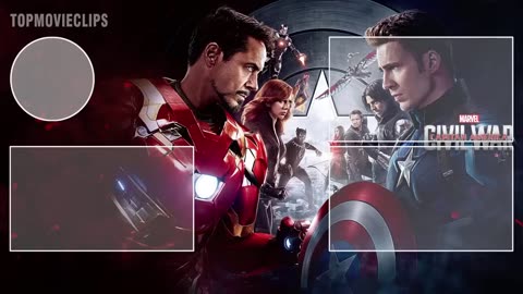 Team Iron man vs team captain HD