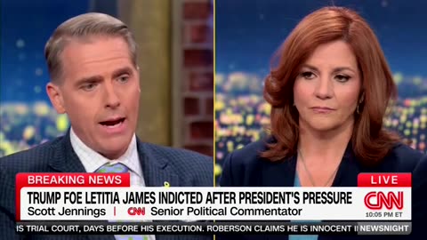 ‘Worst Possible Poster Child’: Scott Jennings Reminds CNN Panel Letitia James Ran On Targeting Trump