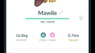 Pokémon GO-Purifying Shadow Mawile