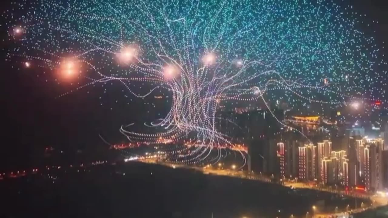 🤯✨ Break the Limits! Watch the Most Insane Drone Fireworks Record! | FeedMyCuriosity