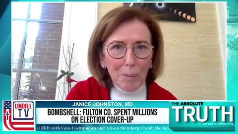 Based GA Election Board Lady w/Emerald|Fulton County Paid Lawyers MILLIONS to Hide the 2020 Ballots