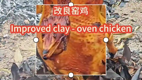 Chinese cuisine: The improved clay - oven chicken