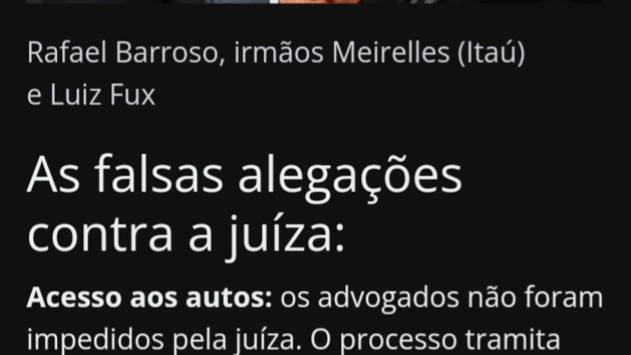 Escândalo envolvendo Fux, família Barroso e banco Itaú no maior calote judicial da história