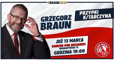 Spotkanie z kandydatem na prezydenta RP Grzegorzem Braunem