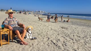 #206 Coronado Dog Beach, Coronado Island, California.