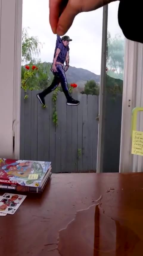 Escaped from the paper world