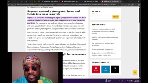 Crypto Flip + Kids online safety Act + Mastercard Visa Controversy