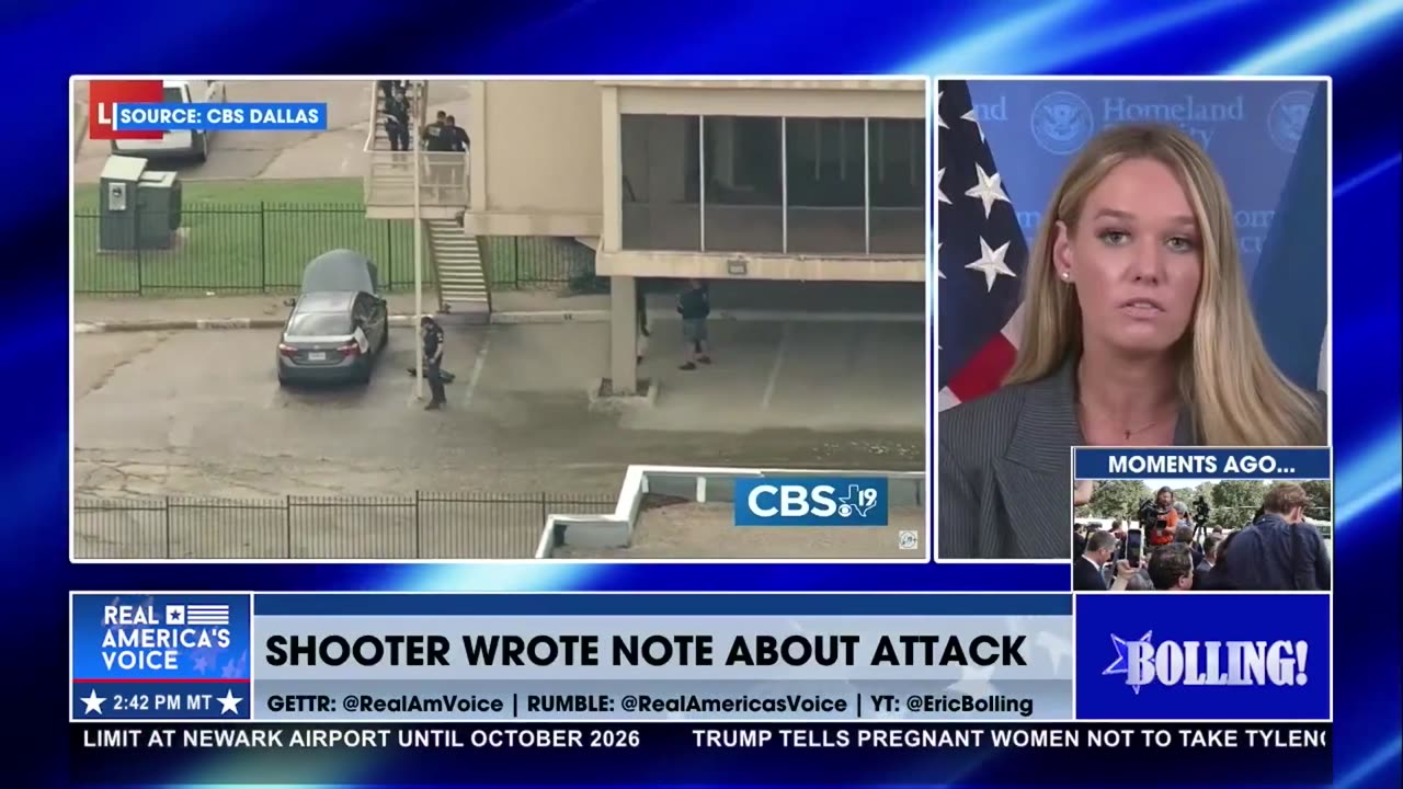 ANT-ICE MESSAGE ON AMMO USED AT ICE FACILITY SHOOTING