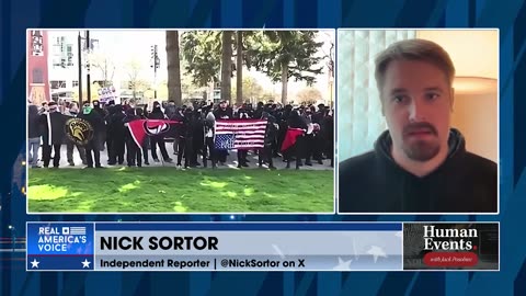 Nick Sortor ARRESTED By Portland Police At ICE Protest 