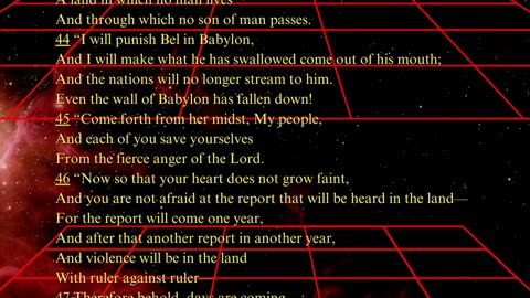 Christian Meme Video: Jeremiah Chapters 51 (02/02/2025)