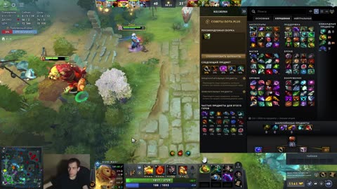Огр показывает силу удачи 🎲 | Dota 2