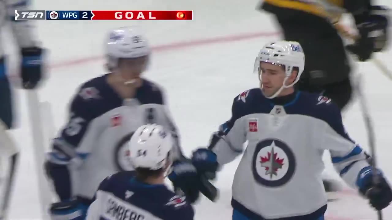 Slick Tip-In! 😮‍💨 #WinnipegJets #NHL
