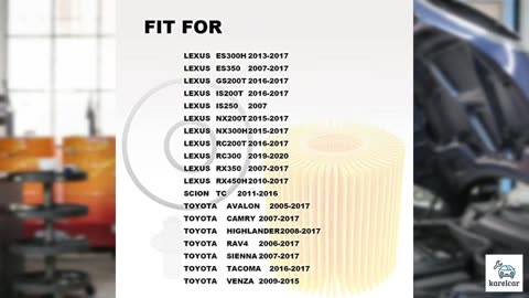 10 Pack Engine Oil Filter