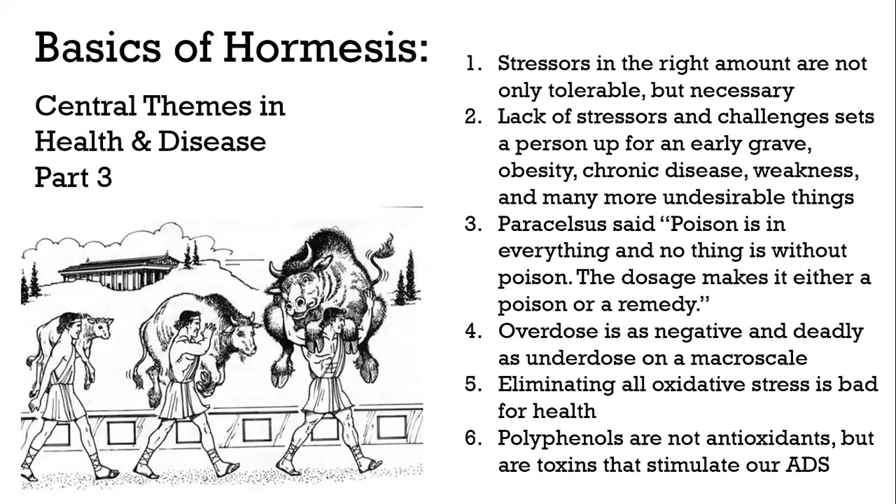 Strong Medicine： Lesson #3 Hormesis