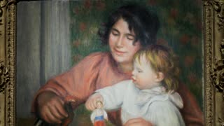 Unseen Renoir painting to be auctioned in Paris